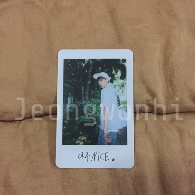 THE8 SMALL POLAROID AJU NICE SEVENTEEN OFFICIAL KPOP