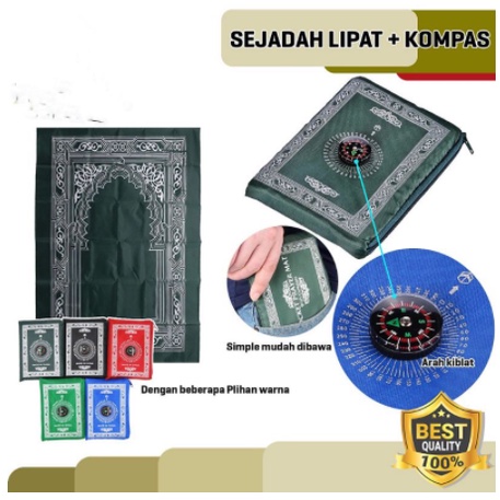 SAJADAH LIPAT BAHAN KATUN