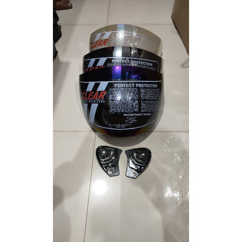 KACA HELM INK CENTRO  PELANGI Dan KYT Dj MARU PLANGI