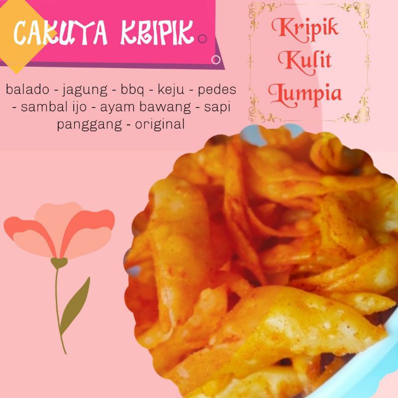 

[1kg] Kripik Kulpi Kulit Lumpia Snack murah kemasan sekilo lebih murah snack kiloan