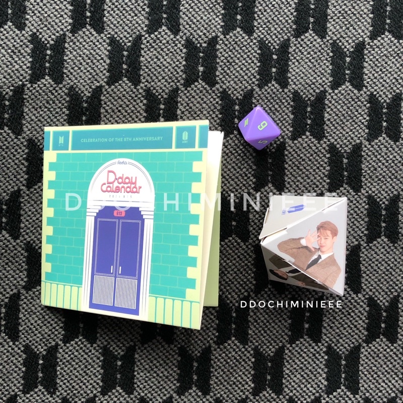 [SHARING] BTS Festa Calendar D-Day 2021 RM Jin Yoongi Jhope Jimin Taehyung Jungkook