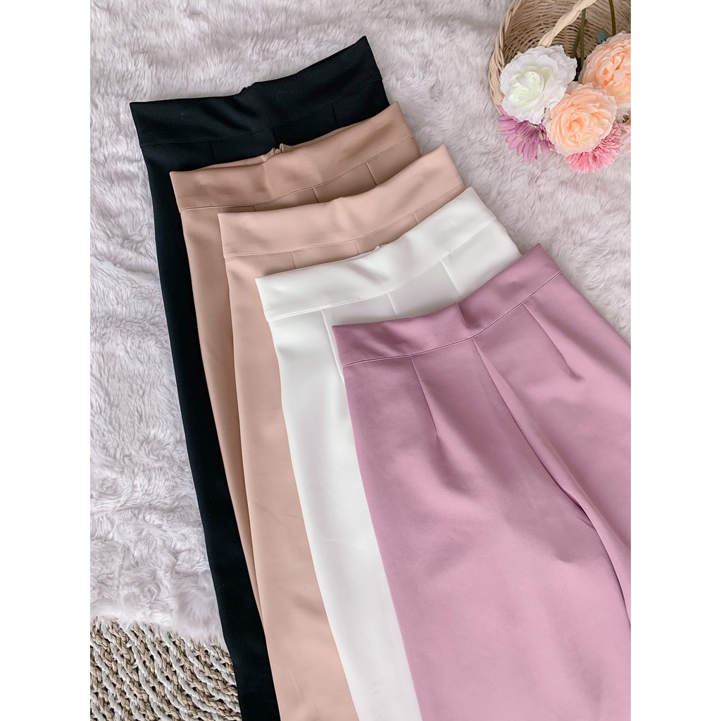 Sweet Berry - Petite Kulot / Celana Kulot Panjang Bahan Scuba-2