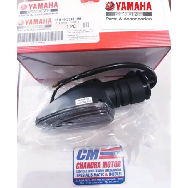 Lampu sein lampu retting depan kiri Vixion new 1PA-H3310-00 Asli Yamaha