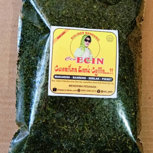 Daun jeruk bubuk tabur 500 gram