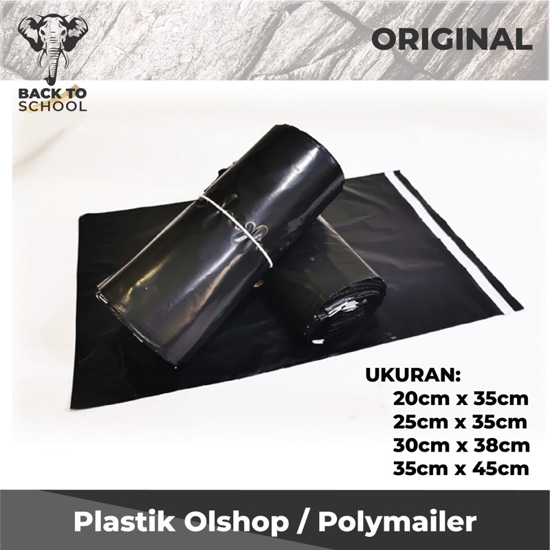 

POLYMAILER |PLASTIK PACKING POLYMAILER HITAM