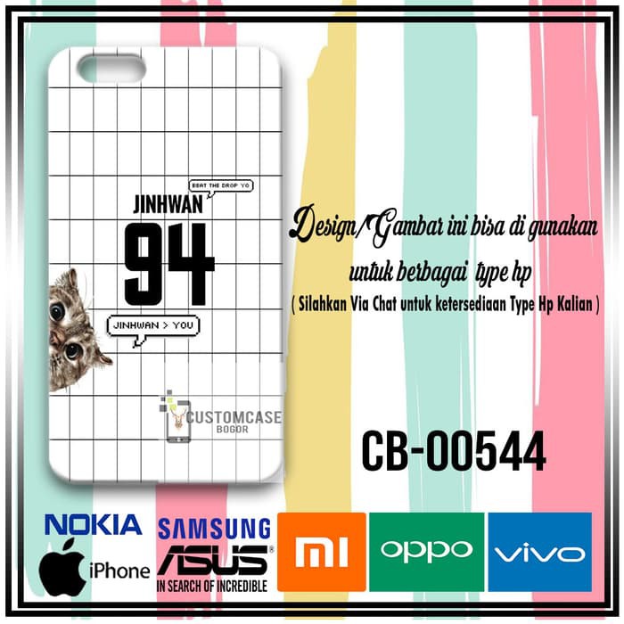 Cc Case Handphone Kpop Korea Ikon Shopee Indonesia