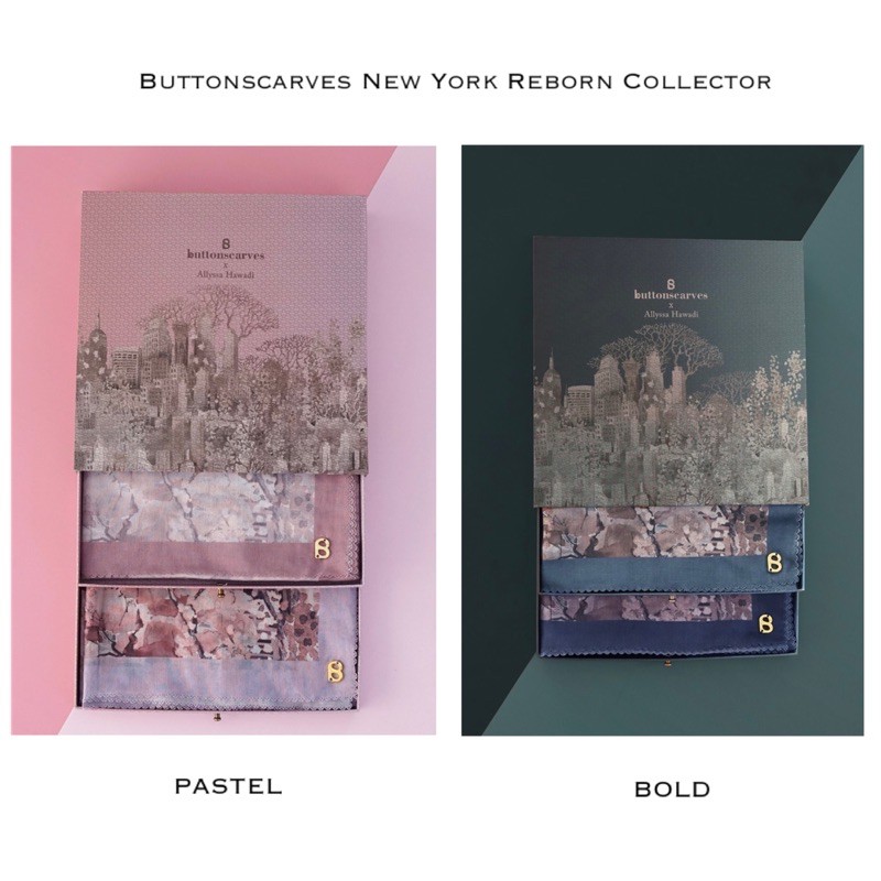 BUTTONSCARVES NEW YORK REBORN COLLECTOR BOLD PASTEL (NEW & ORIGINAL)