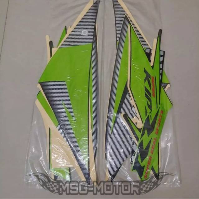 Striping lis body motor ninja RR 2014