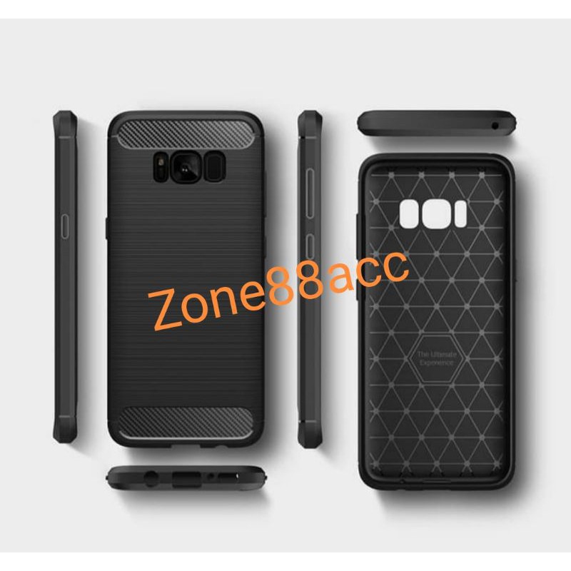 Silicon Case SAMSUNG S8 S8 PLUS Softcase iPAKY Carbon Casing Cover TPU