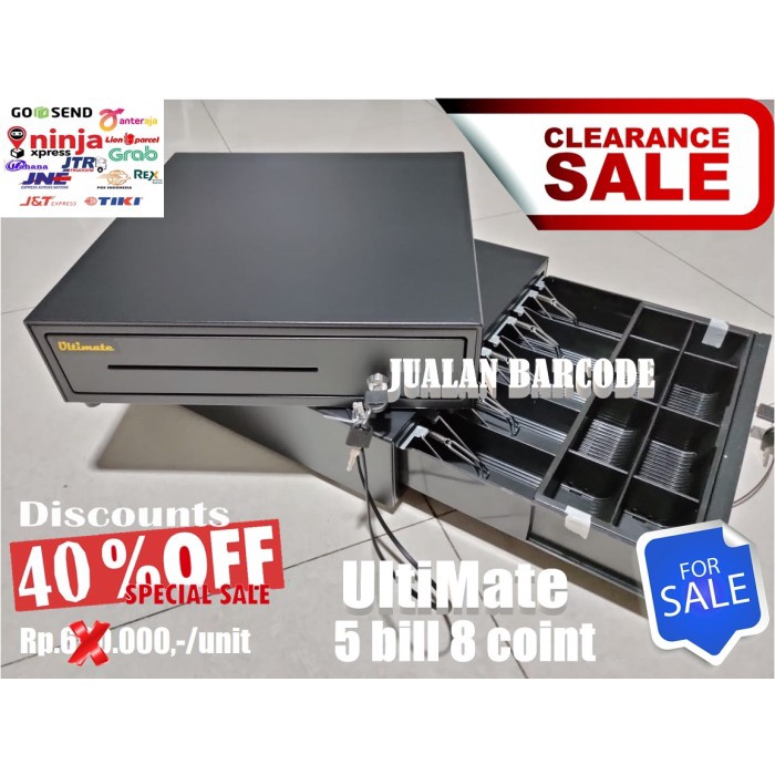 

Limited Laci Uang Cashbox Cashdrawer Cash Drawer Ultimate Mk410 5 Bill