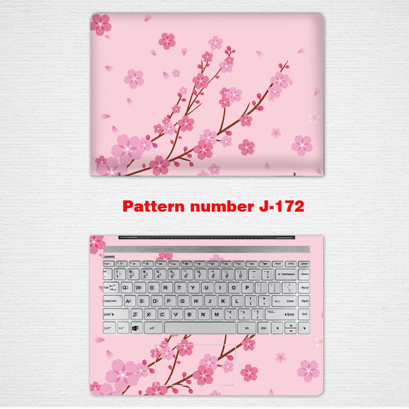 Computer Stickers Computer Laptop Skin Vinyl 2 Sides Laptop Skin for 11/12/13/14/15/17 Inch Universal Huawei Matebook13 2020 Glory Magicbookpro16.1 Sticker Version D14 / D15 / Xpro Laptop Protective Lovely, Simple Creative Decoration