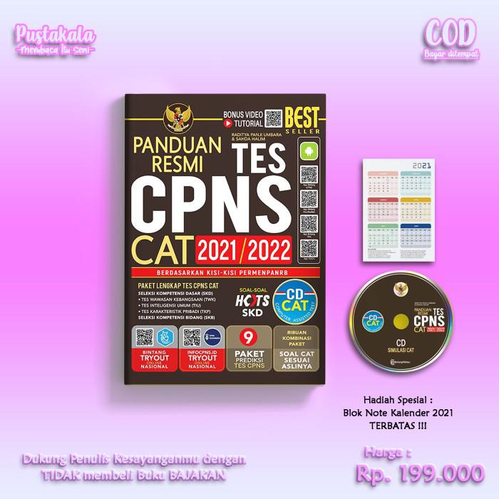 FLASH SALE!!! BUKU CPNS PANDUAN RESMI TES CPNS CAT 2021 2022 - 21 22 TERLARIS