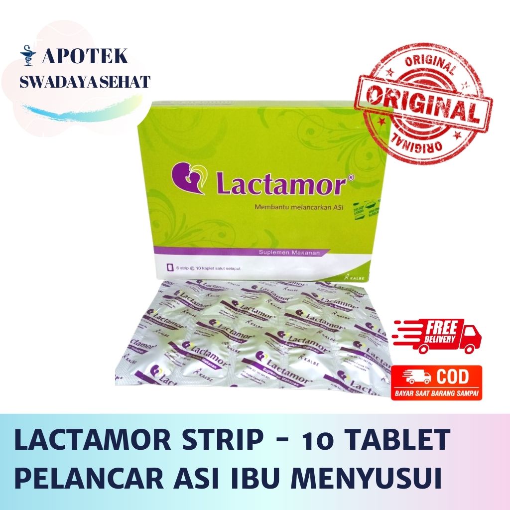 LACTAMOR STRIP - Suplemen Ibu Menyusui ASI Lancar