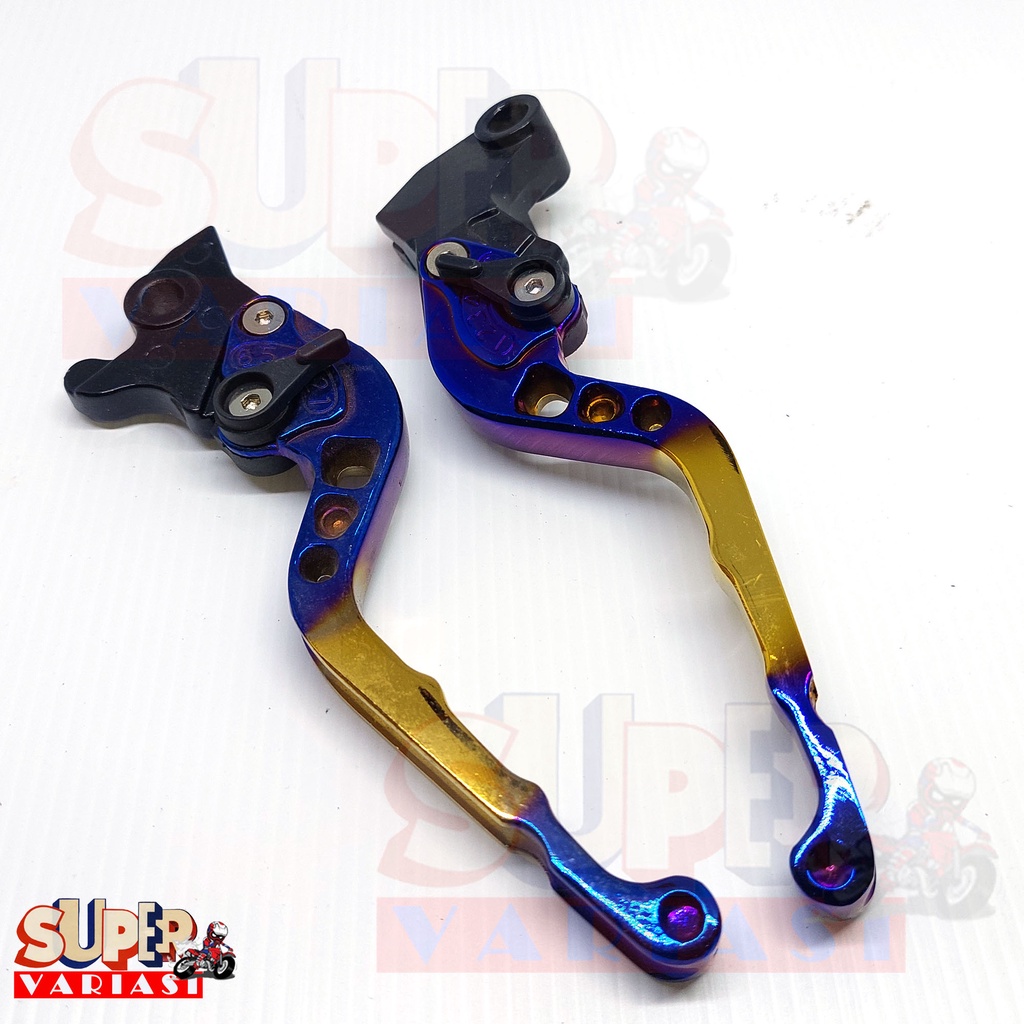 [PROMO] Handle REM dan KOPLING Stelan Variasi Motor FULL CNC Yamaha Vixion Old New RX King Scorpio Xabre R15 V3 New GOLD MERAH TWOTONE