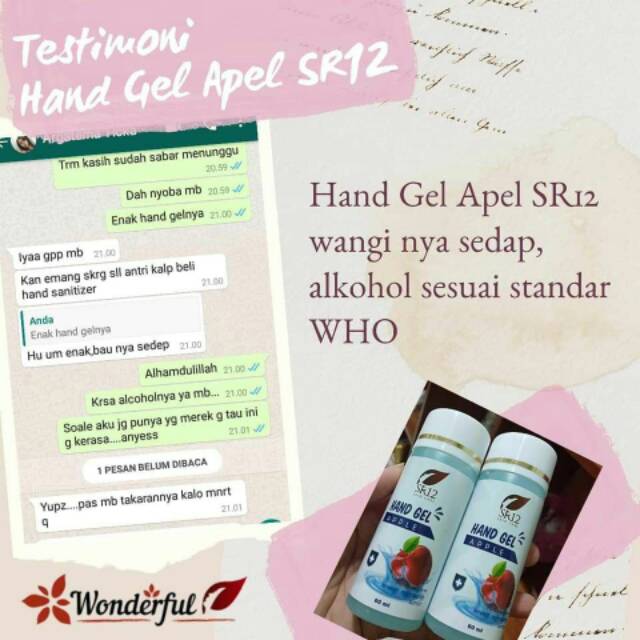 Hand Sanitizer Gel Antiseptic Hygiene Efektif Membunuh Kuman Pembersih Tangan dan Pelembut Telapak Tangan