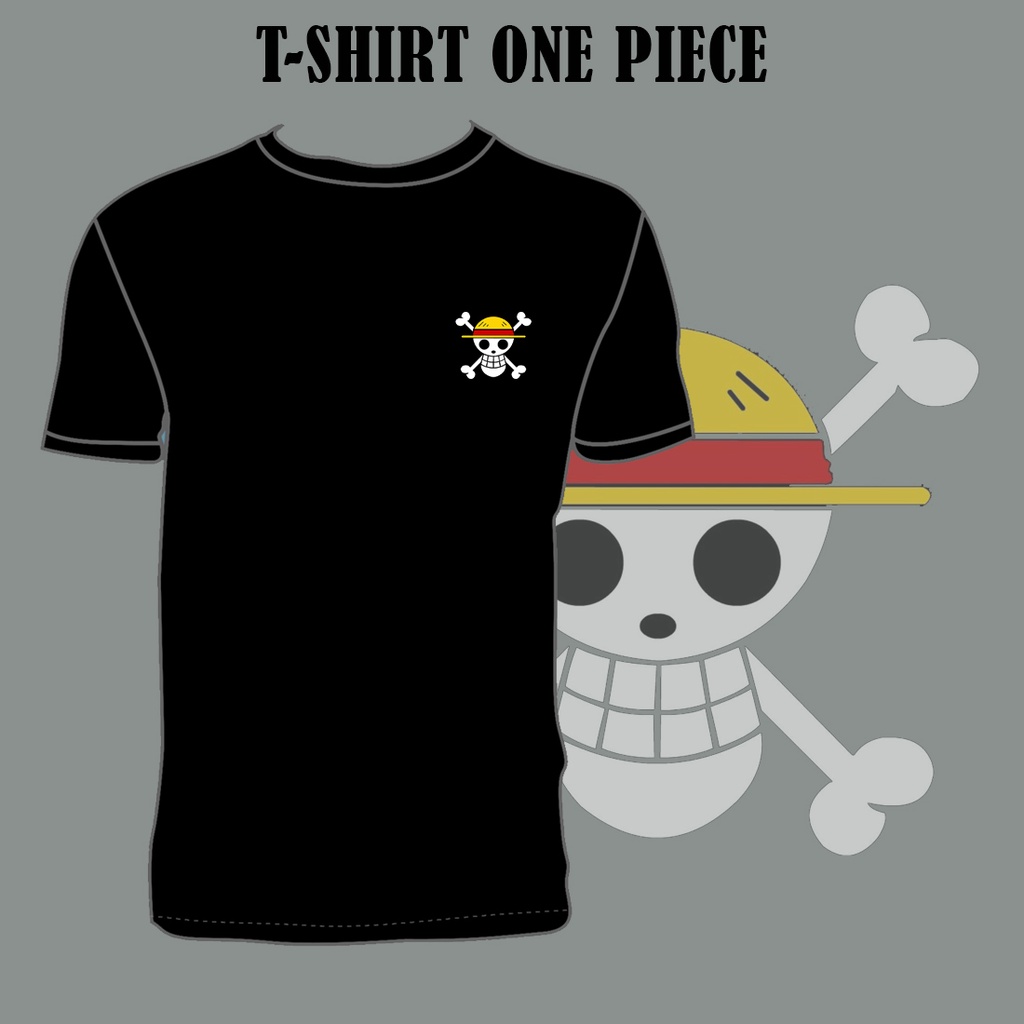 Kaos One Piece / Tshirt Anime One Piece Logo