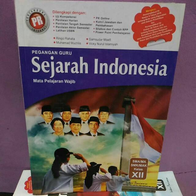 Buku PR PG Sejarah Indonesia kelas 12