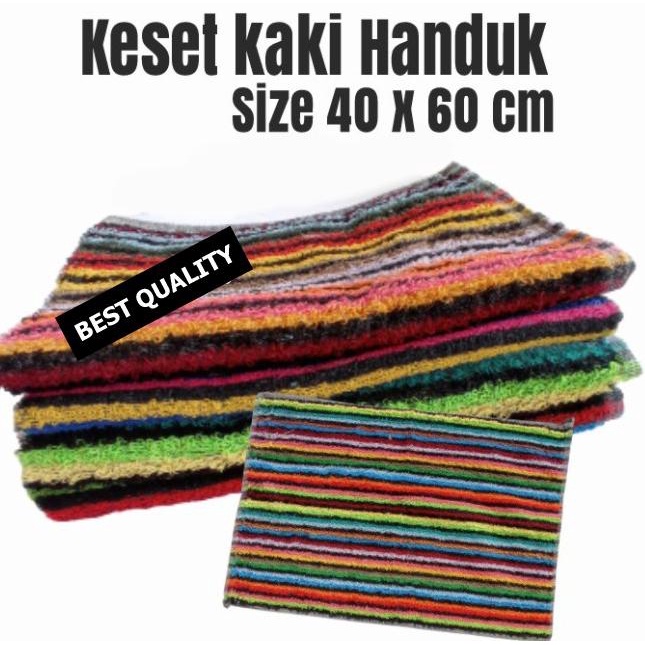 ------] Keset Kaki Handuk Alas Kaki Handuk
