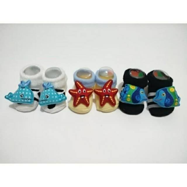 Baby gift set/kaus kaki bayi 3 D