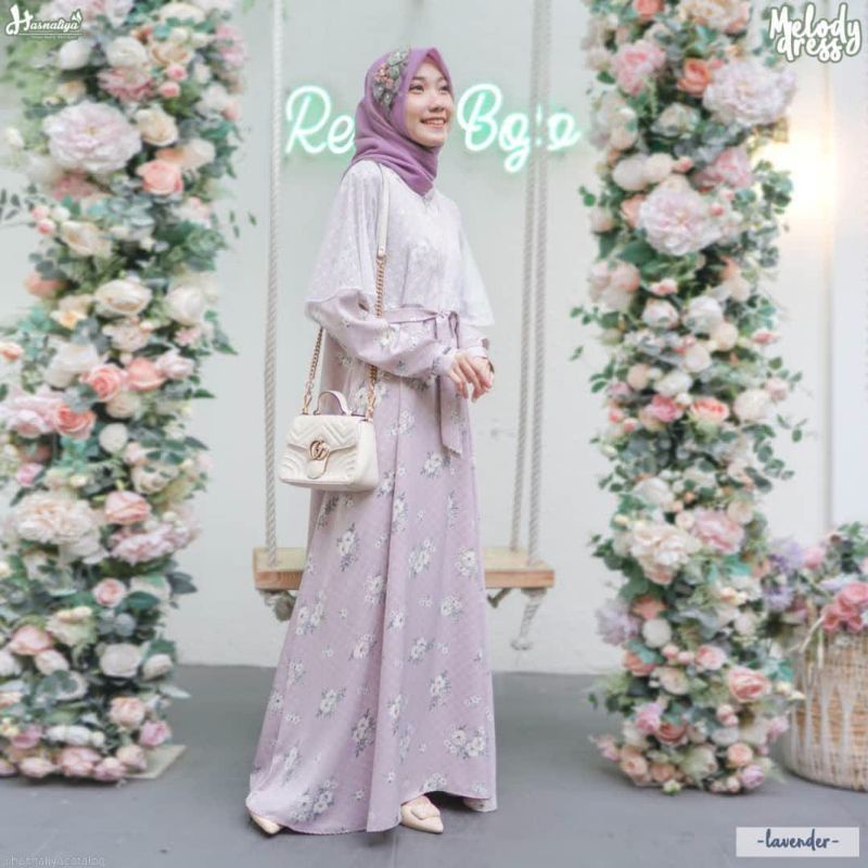 MELODI DRESS BY HASNALIYA/ HASNALIYA HIJAB