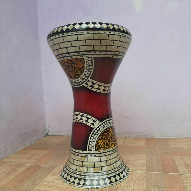 Darbuka Murah 8 Inci Original Mika Power Beat Alat Musik Islami Full Set Paketan Gratis Tas Full Bus