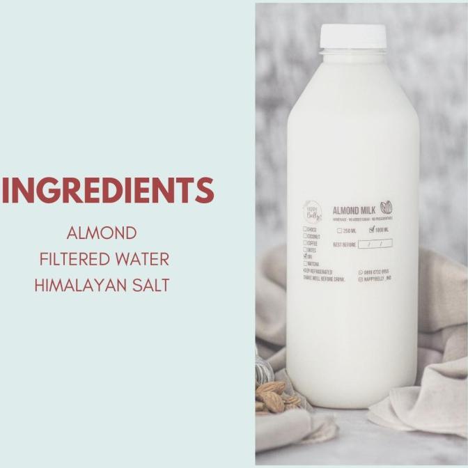 

BAYAR COD Susu Almond rasa Original ukuran 1L - Almond Milk Enak & Sehat
