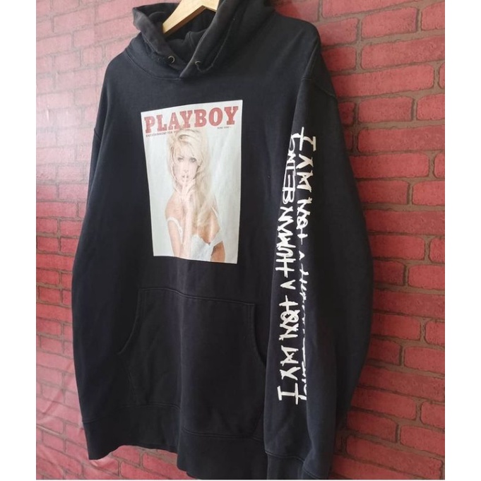 hoodie playboy x im not human being