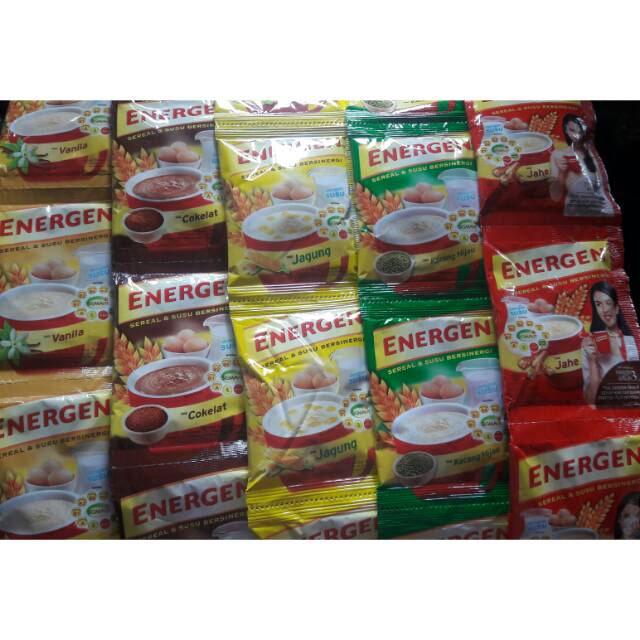 

Energen sereal & Susu Bersinergi 1 Renteng isi 10pcs