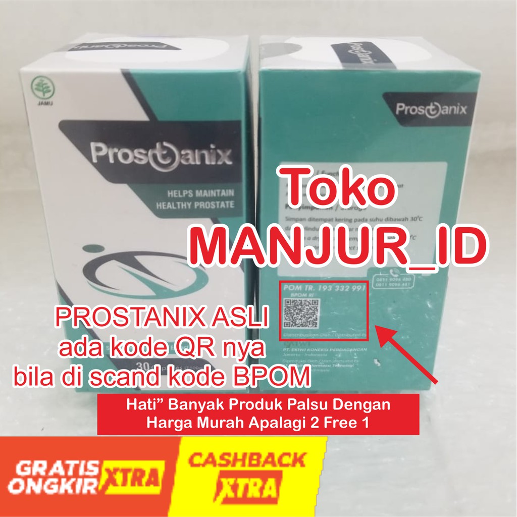 PROSTANIX Asli Original Bergaransi 10 X Lipat Lulus Uji BPOM