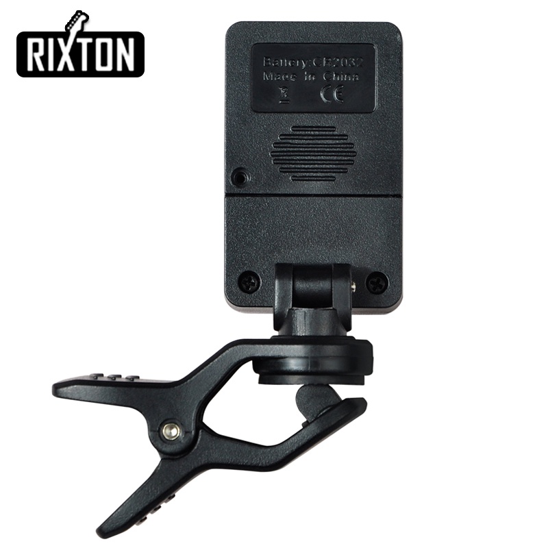 Rixton Joyo Gitar Akustik Tuner Ukulele Tuner Alat Musik Bass Tuner Digital Clip-on