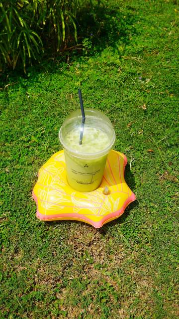 Pelampung gelas cup holder float mini float pelampung minum ban gelas kerang