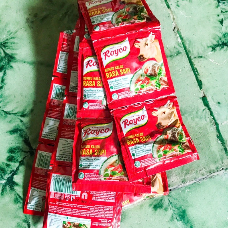 

ROYCO PENYEDAP RASA AYAM DAN SAPI isi 12 sachet / penyedap rasa royco murah solo