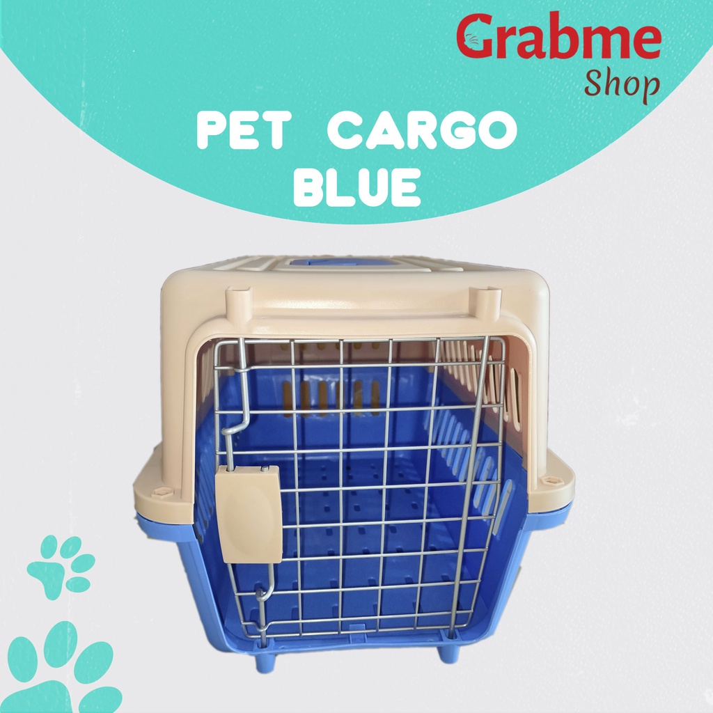 Pet Carrier / Pet Cargo Kucing / Anjing dan Hewan Peliharaan (GRAB GOSEND)