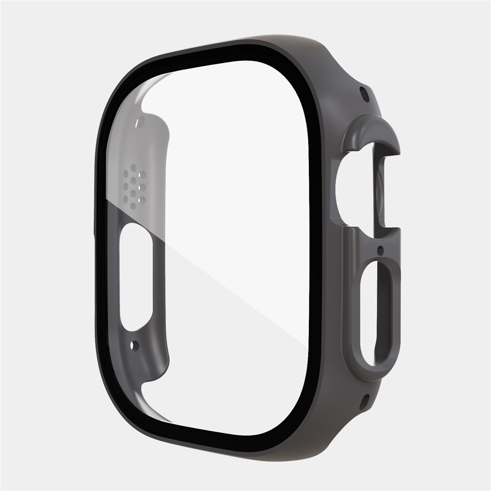 Case Tempered Glass Pelindung Layar Apple Watch Ultra 49mm