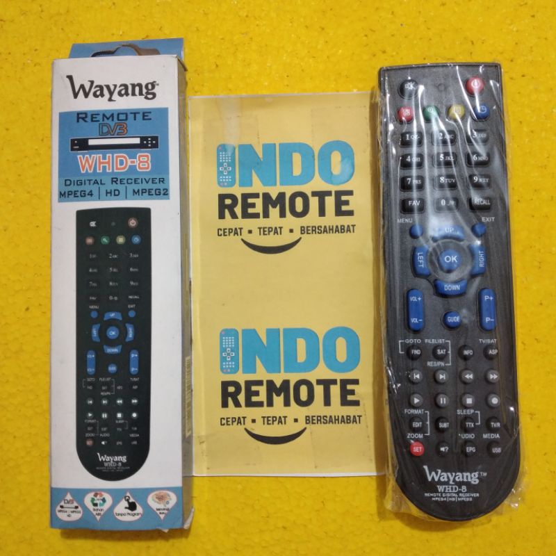 REMOTE MULTI WAYANG DIGITAL RECEIVER