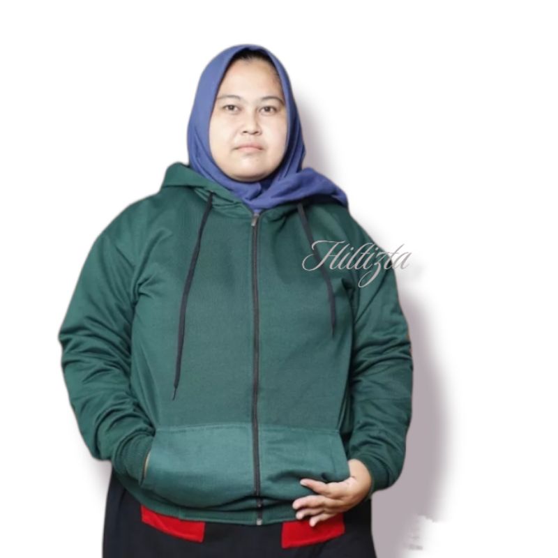 Sweater Jaket NATURAL HOODIE Oversize Pria Wanita Big Size Jumbo XL / JAKET HOODIE ZIPPER JUMBO (XXL,XXXL,XXXXL,XXXXXL)