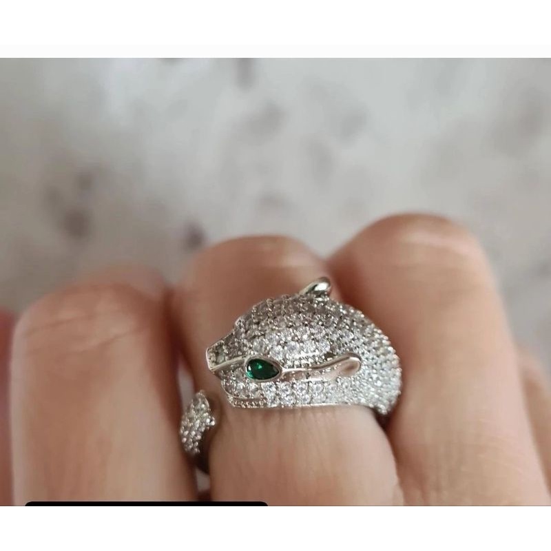 Cincin Premium Lapis emas ring zircon anti karat anti alergi 853 size 6 7 8