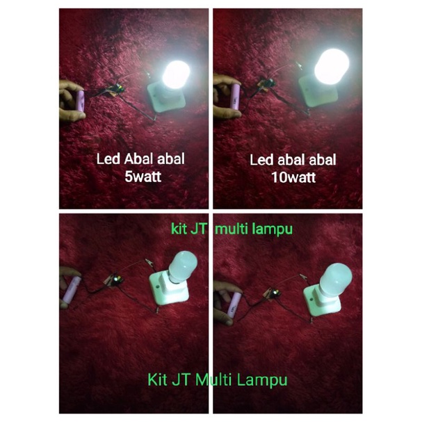 kit Joule Thief multilampu (free haetsink)