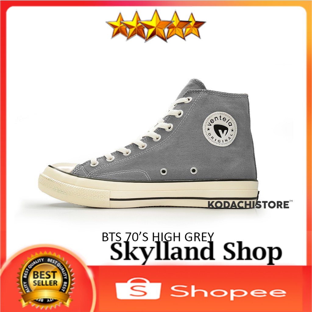 Sepatu Ventela Bts High Grey - Bts high grey