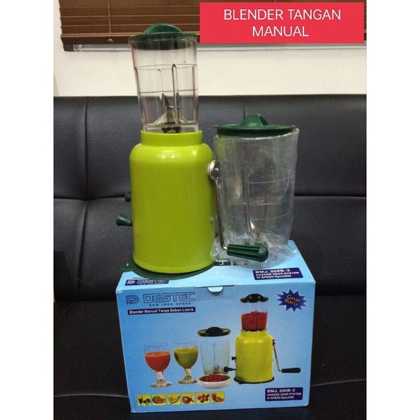 Hand Blender Manual Bebas Listrik Pisau Tajam