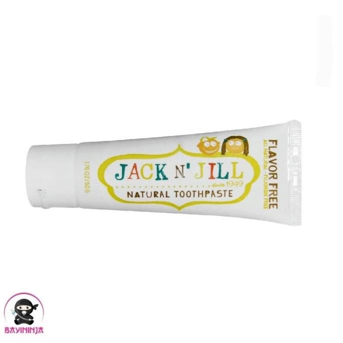 

Jack N Jill Natural Toothpaste Flavor Free 50 G