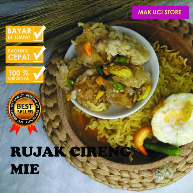 

CAMILAN MIE RUJAK CIRENG MIE PONDOK CIRENG MAK UCI MAKNYUS ENAK TANPA MSG DAN PENGAWET