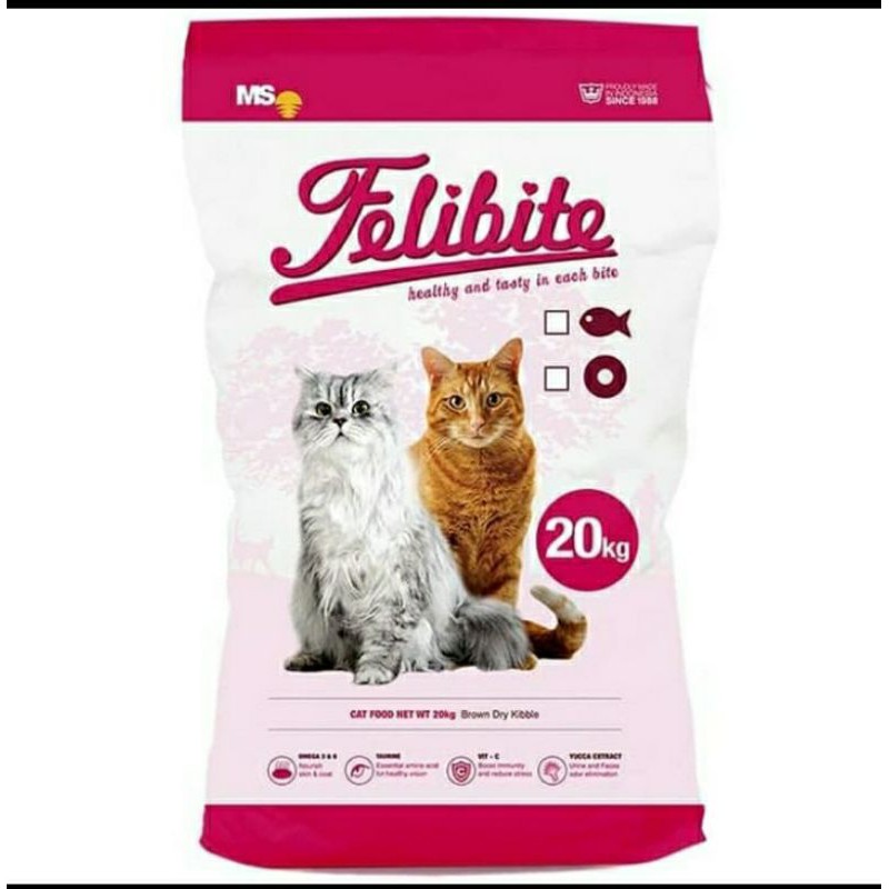 Felibite 20 kg Makanan Kucng 20 kg khusus Gojeg Grab only