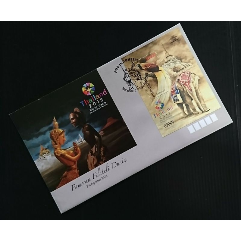 

Sampul Peringatan Sampul Pameran Thailand 2013 World Stamp The Magnificent Heritage