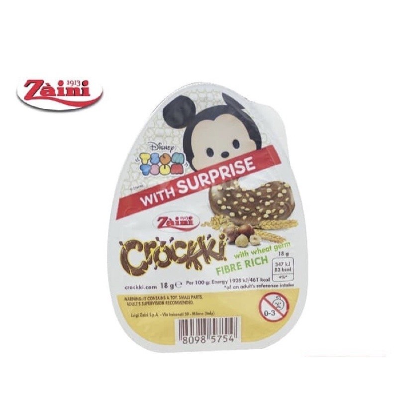 

Zaini Crockki Surprise Egg Tsum Tsum 18gr - Coklat impor