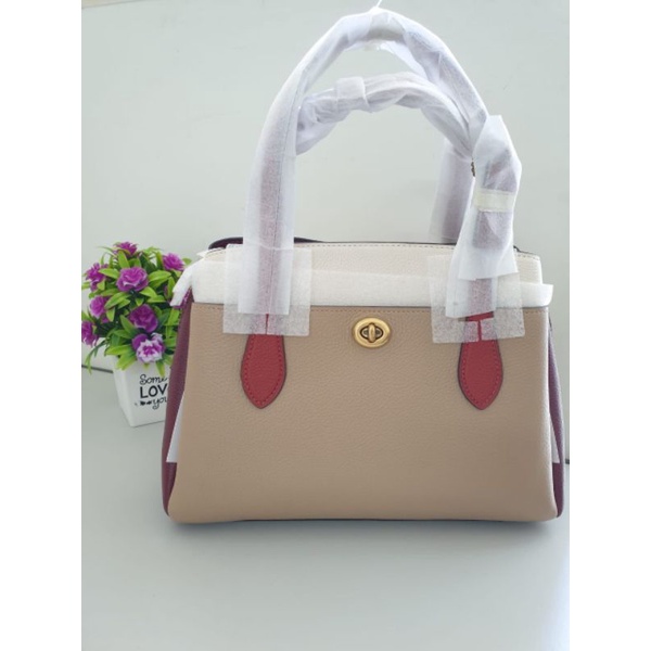 [NBU] COACH Lora Carryall Colorblock