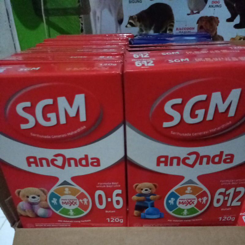 Susu 0-6 bulan dan 6-12 bulan