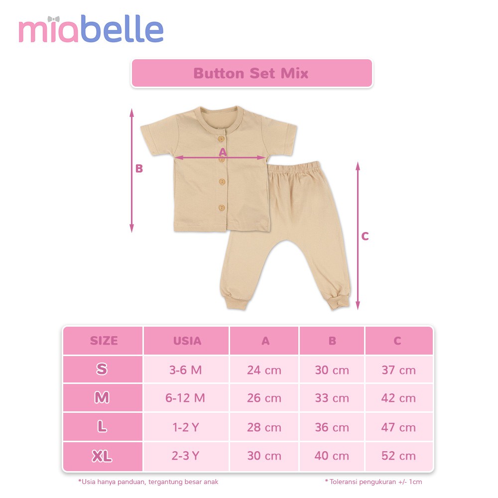 Miabelle Button Set Mix