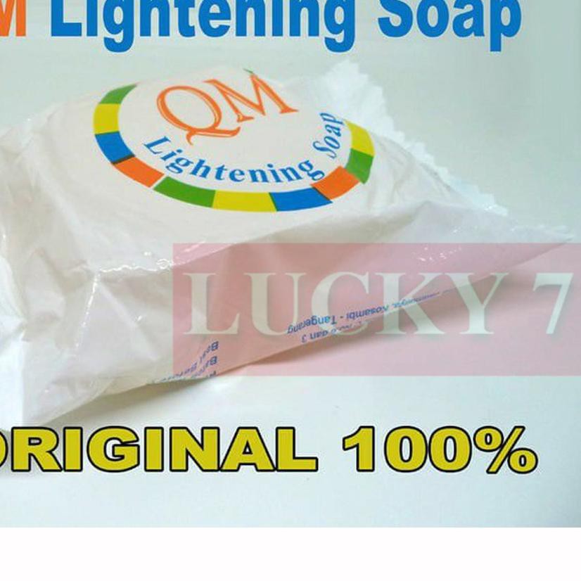 Saleϟnew Sabun QM Sabun Pemutih Badan dan Wajah - Sabun QM Glowing 100% Original BPOM-Sabun Pemutih