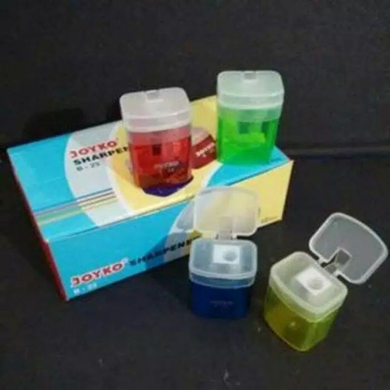

SERUTAN / RAUTAN PENSIL TABUNG JOYKO B-23 (12 PCS)